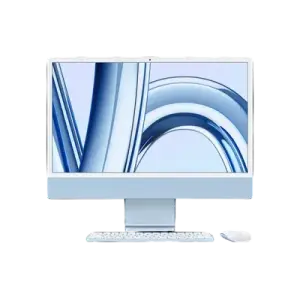Apple iMac 24 Inch 4.5K Retina Display 2023 (M3 Chip, 8GB, 256GB, macOS, Blue)